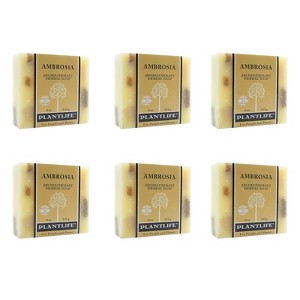 Plantlife Ambrosia Bar Soap - Moisturizing and Soothing Soap for Your Skin - Hand Crafted Using Plant-Based Ingredients - Made in California 4oz Bar - 1 of 3