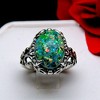 Sahara Fire Opal Statement Ring for Women Oval-Cut Ginger Lyne Collection - 4 of 4