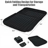 Costway Inflatable SUV Air Backseat Mattress Flocking Travel Pad w/Pump Camping Outdoor - 2 of 4