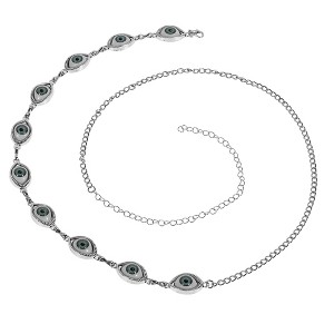 Unique Bargains Boho Style Eye Adjustable Waist Belt 1 Pc - 1 of 4