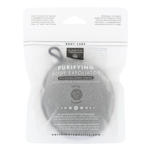 Earth Therapeutics Purifying Body Exfoliator Charcoal - 1 ct - image 1 of 4