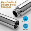 Professional Spinning Dancing Pole for Fitness with Adjustable Height, Chromed Surface, Portable Design - 4 of 4