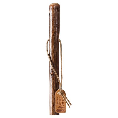 Brazos Free Form Hickory Handcrafted Wood Walking Stick - ''55''