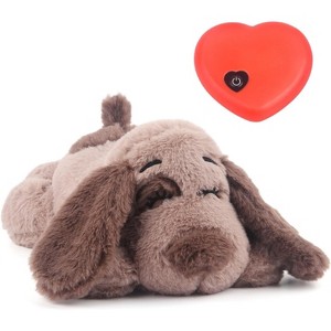 ZippyPaws Heartbeat Calming Toy: Plush, Anxiety & Sleep Aid, Puppy/Cat Training - 1 of 4