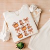 Simply Sage Market Coquette Western Fall Chart Lightweight Garment Dyed Sweatshirt - 3 of 4
