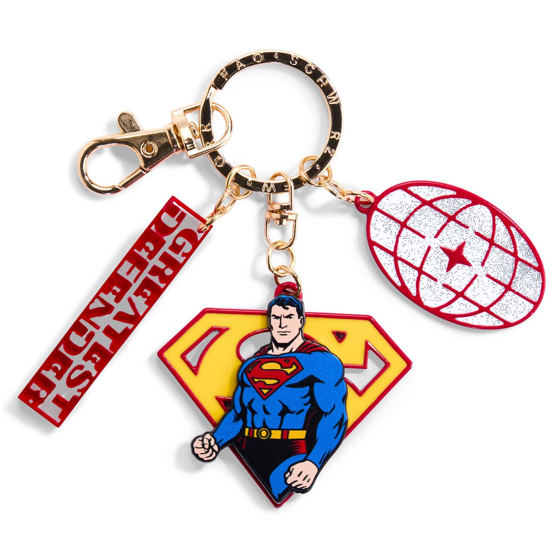 FAO Schwarz Bag Charms Superman