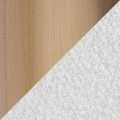 Claire Cream Velvet and Gold Metal Task Chair