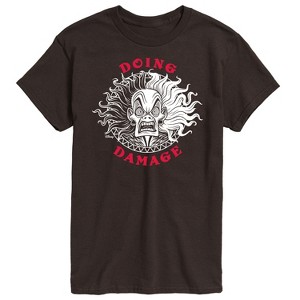 Men's - Disney Villains - Doing Damage Cruella Short Sleeve Graphic T-Shirt - 1 of 4