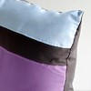 Slickblue Knitted Fabric Decorative Pillow Cushion - Stylish Patchwork Floor Pillow, 19.7x19.7 inches, 4 Color Options - 3 of 4