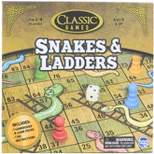 The Canadian Group Classic Games Wood Snakes & Ladders Set