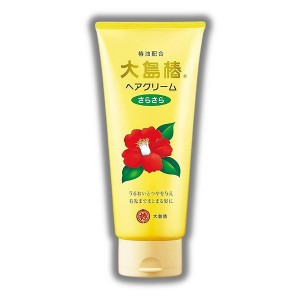 Oshima Tsubaki Hair Cream Smooth - Hair Cream Light | Camellia ceramide repairs damaged hair  (5.64 oz) - 1 of 2