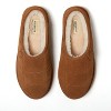 Fireside by Dearfoams Men's Grafton Quilted Genuine Shearling Clog Slipper - 4 of 4
