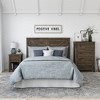 KWPZQEB Farmhouse Nightstand, Side Tables with Drawer & Open Compartment, Wood End Table for Bedroom, Living Room - 3 of 4