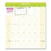 Fridge Planner Magnetized Monthly Calendar with Pads + Pencil, 14 x 13.5, Yellow/Green Sheets, 17-Month: Aug 2024 to Dec 2025 - 4 of 4