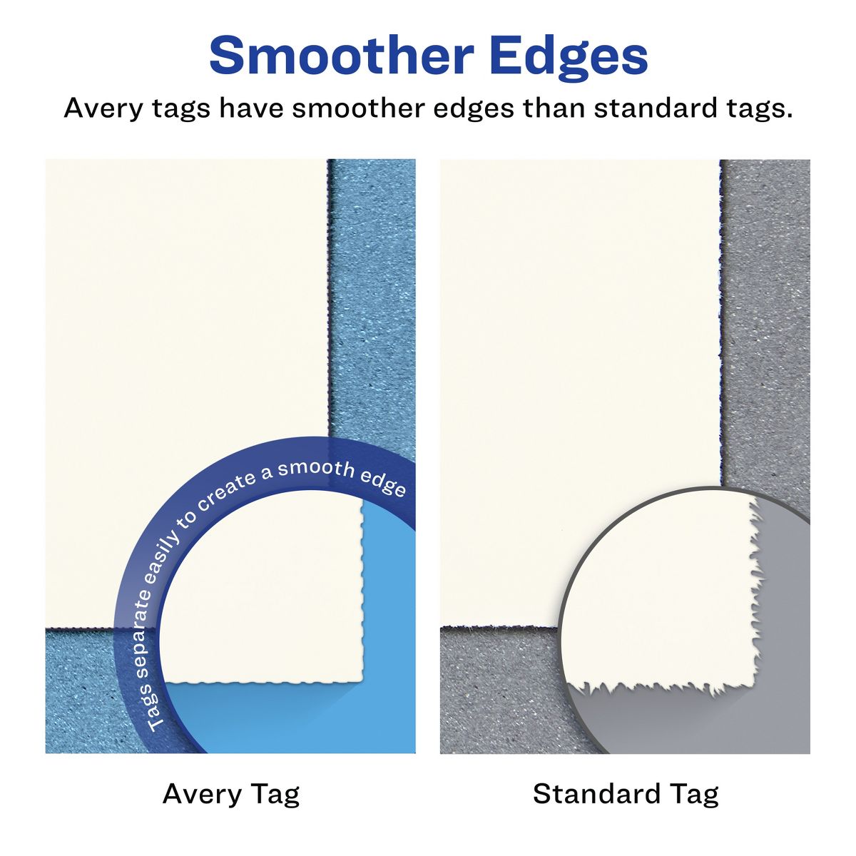 3" Diameter Round, Matte Ivory Printable Tags - thumbnail 7
