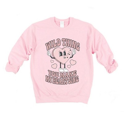 Simply Sage Market Women's Graphic Sweatshirt Wild Things Make My Heart Sing