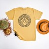 Simply Sage Market Women's Turkey Circle Short Sleeve Garment Dyed Tee - 3 of 4