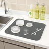 REGALWOVEN Large Diatomaceous Stone Dish Drying Mat for Countertop Dishes, and Utensils 1 Pc - 2 of 4