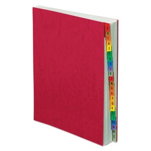 Pendaflex PressGuard Expanding Desk File A-Z Letter Acrylic-Coated Pressboard Red 11017 - 1 of 1