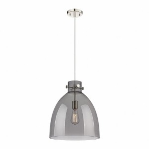 Newton Bell - 1 Light Pendant In Industrial Style-16 Inches Tall and 14 Inches Wide - 1 of 1
