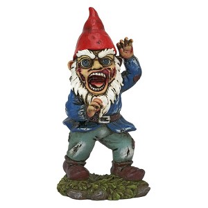 Design Toscano Attack of the Dead Walking Zombie Apocalypse Garden Gnome Statue - 1 of 4