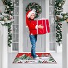 Fulvari Christmas Rug, Santa Claus and Christmas Tree Area Rugs, Washable Non-Slip Carpet Mat Indoor,Area Rug for Bedroom Living Room - 3 of 4