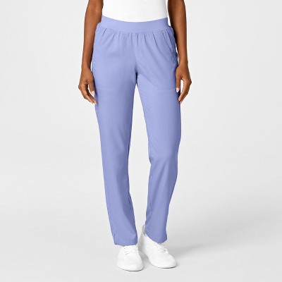 Wink PRO Women's Knit Waist Cargo Scrub Pant Tall, 3X.