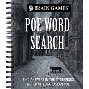 Brain Games - Poe Word Search - by  Publications International Ltd & Brain Games (Spiral Bound) - 1 of 1