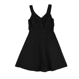 bar III Womens Crochet-Trim Fit & Flare Dress - 1 of 2