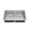 33 in Undermount Workstation Kitchen Sink - Stainless Steel Single Bowl Sink with Soundproof Padding, Scratch-Resistant Finish - 3 of 4