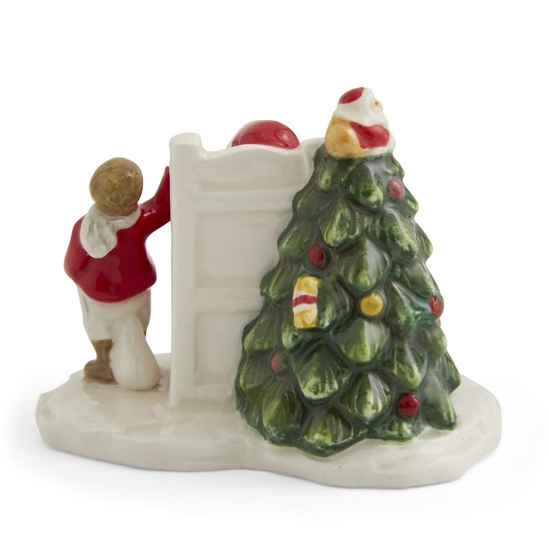 Spode Christmas Tree LED Village Santa With Children, 2.5 x 2 Inch, 2 of 5