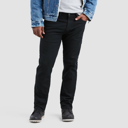 Levi's® Men's 541™ Athletic Fit Taper Jeans - Black Denim 34x34