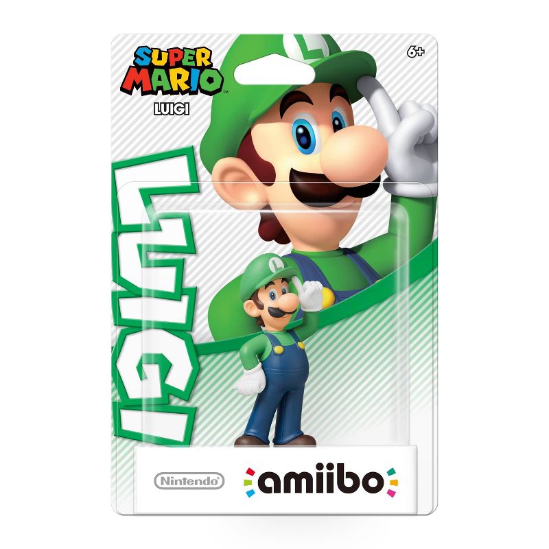 Nintendo amiibo Figure - Luigi, 1 of 5