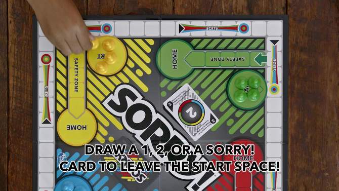 Classic Sorry! Board Game, 2 of 8, play video