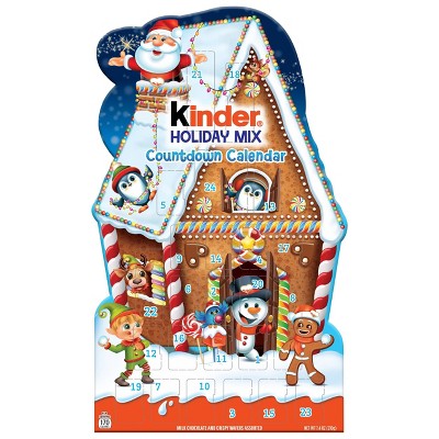 Kinder Holiday Gingerbread Countdown Calendar - 7.4oz