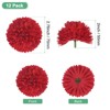 Unique Bargains Silk Fake Chrysanthemum DIY Home Decorations Artificial Flowers 12 Pcs - 3 of 4