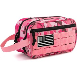 Tactical Toiletry Bag for Men, Military EDC Shaving Kit with MOLLE Compatible Pouches, Tactical Toiletry Bag for Men - 1 of 4