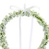 Melrose Frosted Winter Mini Leaf Wreath (Set of 6) - image 3 of 3