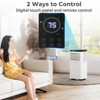 Tangkula 8000 BTU Portable Air Conditioner w/ Control Panel & Remote Control - 3 of 4