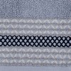 Cubes Stylish Embroidered Diamond Patterned Terry Hand Towel 26in x 16in By SKL Home - 3 of 4