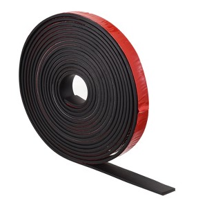 Unique Bargains Solid Rubber Adhesive DIY Gasket Crafts Protection Seal Strips - 1 of 4