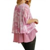 Women's Tie Dye Layered Top - umgee - 2 of 4