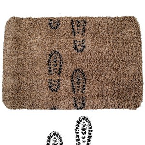 5 Star Super Deals Super Absorbent Magic Clean Step Non-Slip Door Mat Rug - Fast Drying & Machine Washable Dooremat - Indoor Entryway - 1 of 4