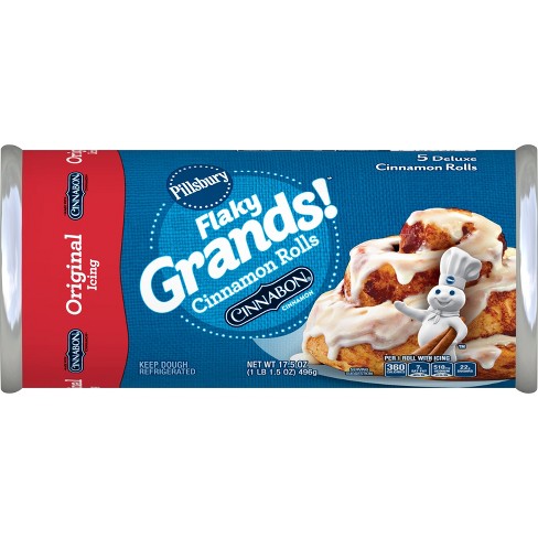 Pillsbury Grands Flaky Cinnamon Rolls 17 5oz 5ct Target