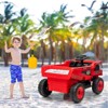 Ride on Dump Truck for Kids 3-8,12V Ride On Car Toy Toddlers 4 Wheeler Construction Vehicles with Auto-Lifting Dump Bed - 3 of 4