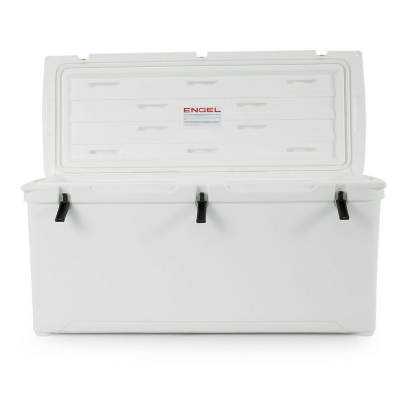 Engel 165 High Performance Durable Roto Molded Airtight 264 Can Cooler, White, 5 of 7