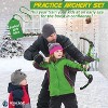Light-Up Kids Archery Set with Mask, 6 Arrows, Target & Quiver - Indoor/Outdoor Toy Gift for Boys Girls Ages 6-12 Red Grey Black - 3 of 4