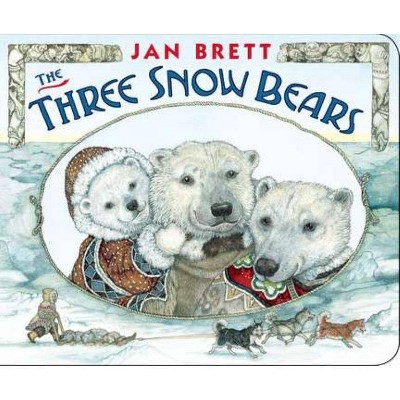 The Three Snow Bears - by  Jan Brett (Board Book)