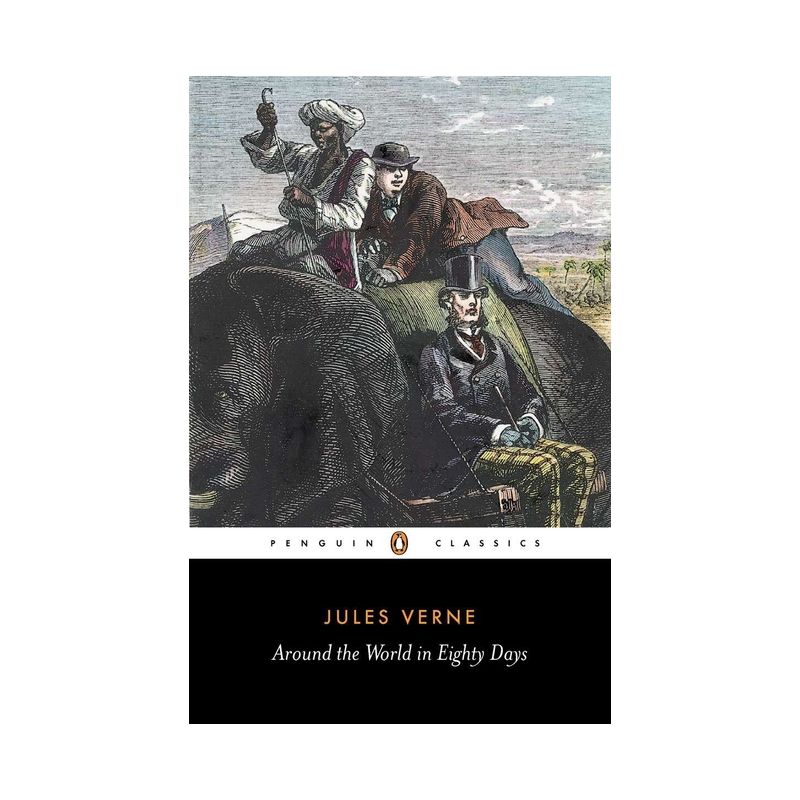 Around the World in Eighty Days - (Penguin Classics) by  Jules Verne (Paperback), 1 of 2
