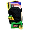 School Supply Boxes |17" Backpack Kit for Elementary School | Contains Crayons, Colored Pencils, Ruler, Disappearing Glue, Notebook, and More - 2 of 4
